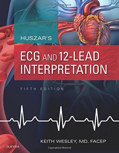 Book Cover Huszar's ECG and 12-Lead Interpretation