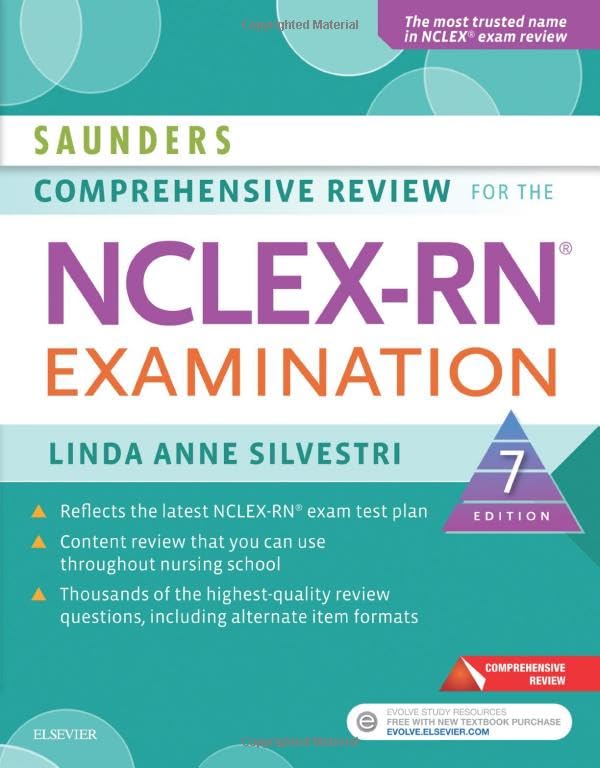 Book Cover Saunders Comprehensive Review for the NCLEX-RN (Saunders Comprehensive Review for Nclex-Rn)