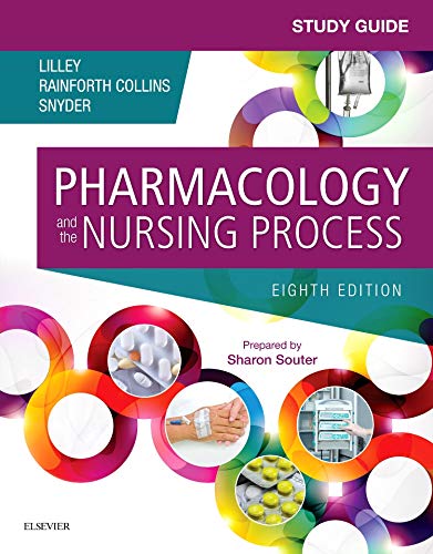 Book Cover Study Guide for Pharmacology and the Nursing Process