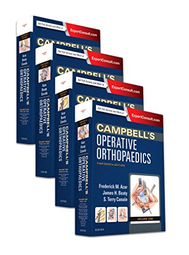 Book Cover Campbell's Operative Orthopaedics, 4-Volume Set