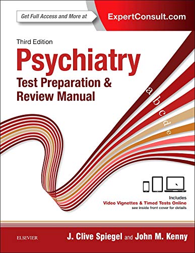 Book Cover Psychiatry Test Preparation and Review Manual