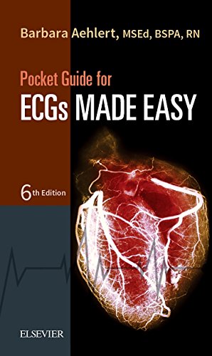 Book Cover Pocket Guide for ECGs Made Easy
