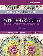 Book Cover Study Guide for Pathophysiology: The Biological Basis for Disease in Adults and Children