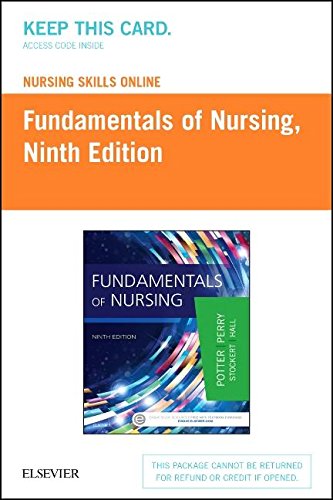 Book Cover Nursing Skills Online Version 3.0 for Fundamentals of Nursing (Access Code), 9e