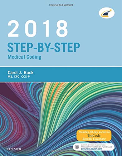 Book Cover Step-by-Step Medical Coding, 2018 Edition