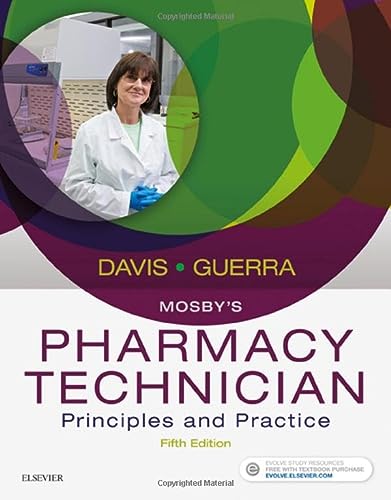 Book Cover Mosby's Pharmacy Technician: Principles and Practice