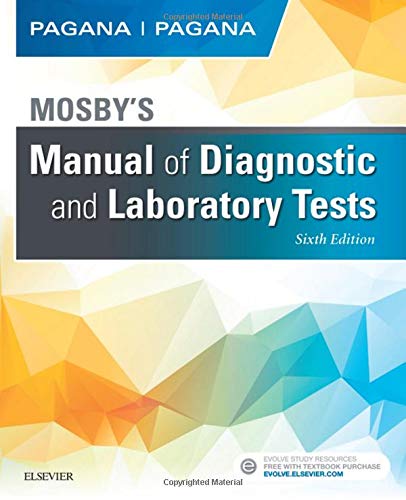 Book Cover Mosby's Manual of Diagnostic and Laboratory Tests