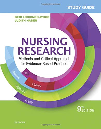 Book Cover Study Guide for Nursing Research: Methods and Critical Appraisal for Evidence-Based Practice