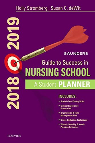 Book Cover Saunders Guide to Success in Nursing School, 2018-2019: A Student Planner