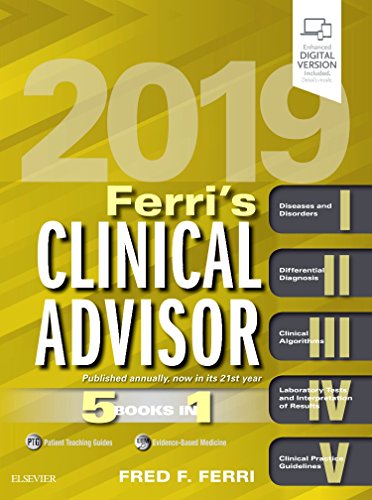Book Cover Ferri's Clinical Advisor 2019: 5 Books in 1 (Ferri's Medical Solutions)