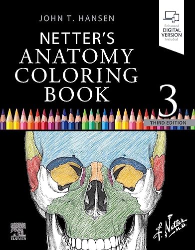 Book Cover Netter's Anatomy Coloring Book Updated Edition (Netter Basic Science)