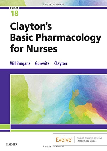 Book Cover Clayton's Basic Pharmacology for Nurses