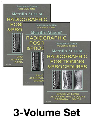 Book Cover Merrill's Atlas of Radiographic Positioning and Procedures - 3-Volume Set