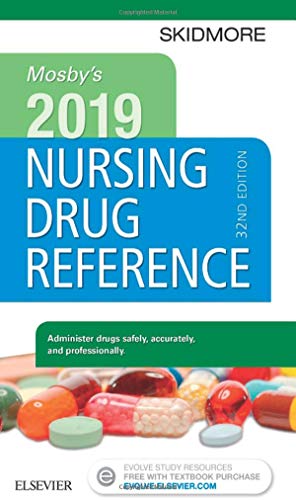 Book Cover Mosby's 2019 Nursing Drug Reference (Skidmore Nursing Drug Reference)