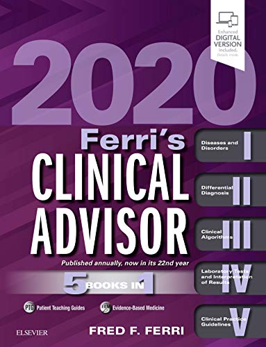 Book Cover Ferri's Clinical Advisor 2020: 5 Books in 1 (Ferri's Medical Solutions)