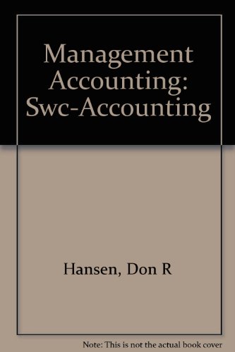 Management Accounting, Fifth Edition