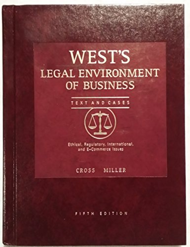 West’s Legal Environment of Business