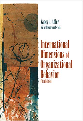 Book Cover International Dimensions of Organizational Behavior