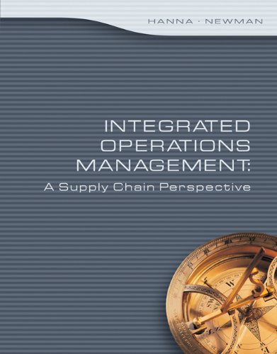 Book Cover Integrated Operations Management: A Supply Chain Perspective (Thomson Advantage Books)
