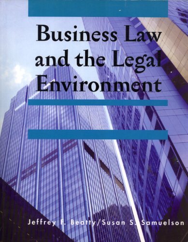 Business Law and the Legal Environment
