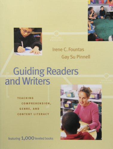 Book Cover Guiding Readers and Writers (Grades 3-6): Teaching, Comprehension, Genre, and Content Literacy