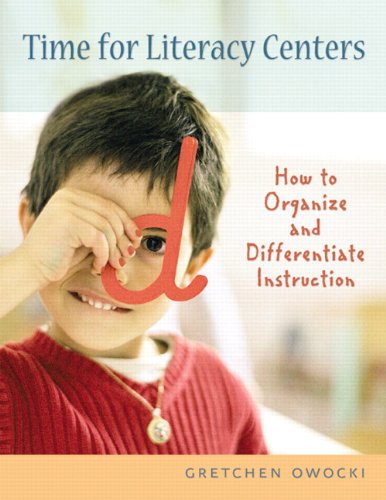 Book Cover Time for Literacy Centers: How to Organize and Differentiate Instruction