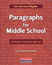 Book Cover Paragraphs for Middle School: A Sentence-Composing Approach