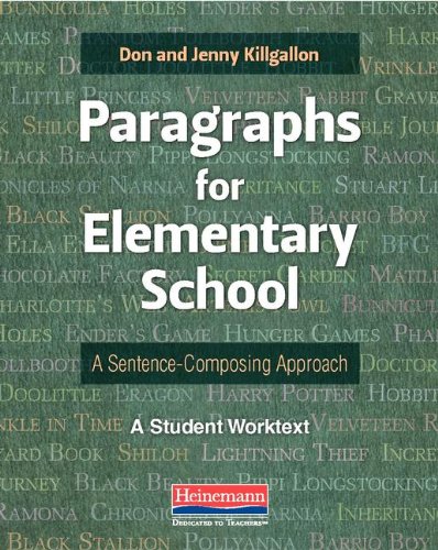 Paragraphs for Elementary School: A Sentence-Composing Approach