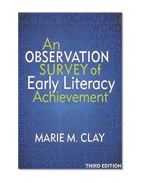 Book Cover An Observation Survey of Early Literacy Achievement, Third Edition