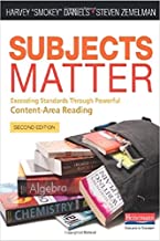 Book Cover Subjects Matter, Second Edition: Exceeding Standards Through Powerful Content-Area Reading