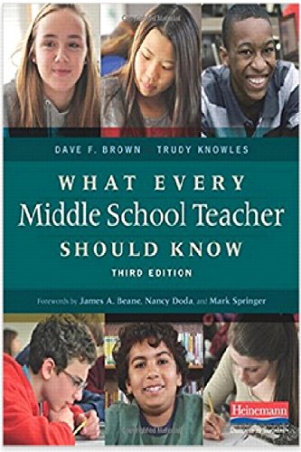 Book Cover What Every Middle School Teacher Should Know, Third Edition