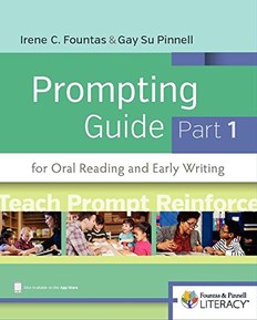 Fountas & Pinnell Prompting Guide, Part 1 for Oral Reading and Early Writing (Fountas & Pinnell Literacy)
