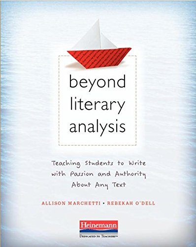 Book Cover Beyond Literary Analysis: Teaching Students to Write with Passion and Authority About Any Text