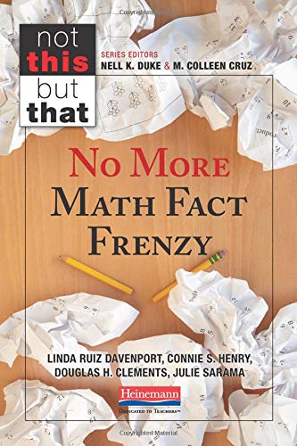Book Cover No More Math Fact Frenzy