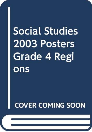 Social Studies 2003 Posters Grade 4 Regions