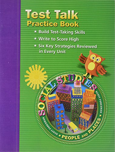 SOCIAL STUDIES 2003 TEST TALK PRACTICE BOOK GRADE 2