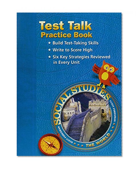 SOCIAL STUDIES 2003 TEST TALK PRACTICE BOOK GRADE 6