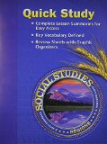 SOCIAL STUDIES 2005 QUICK STUDY GRADE 4 REGIONS
