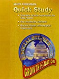 SOCIAL STUDIES 2005 QUICK STUDY GRADE 5/6 GROWTH OF A NATION