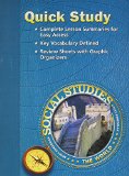 SOCIAL STUDIES 2005 QUICK STUDY GRADE 6