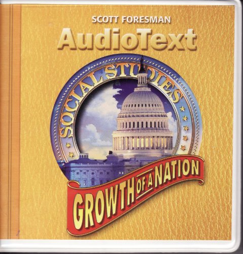 SOCIAL STUDIES 2005 AUDIO TEXT AUDIO CD PACKAGE GRADE 5/6 GROWTH OF A   NATION