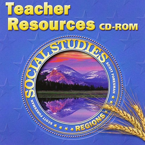 SOCIAL STUDIES 2005 TEACHER RESOURCES CD ROM GRADE 4 REGIONS