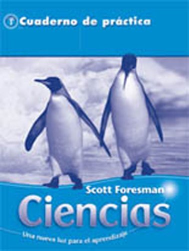 SCIENCE 2008 SPANISH WORKBOOK GRADE 1