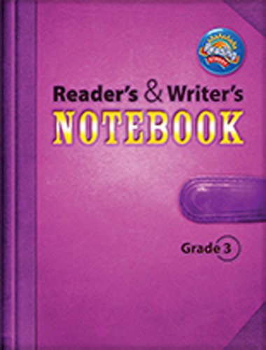 Book Cover READING 2011 READERS AND WRITERS NOTEBOOK GRADE 3