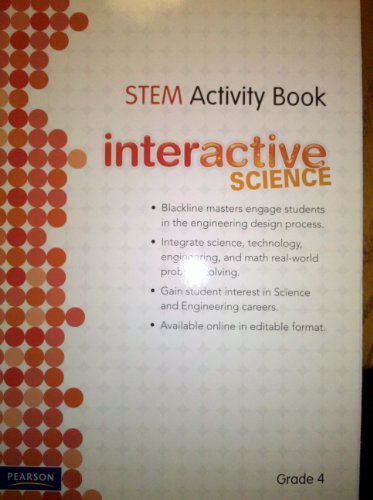 SCIENCE 2012 SCIENCE TECHNOLOGY ENGINEERING AND MATH ACTIVITY BOOK GRADE4