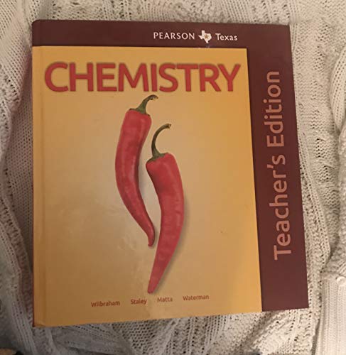 CHEMISTRY. Pearson Texas. Teacher's ED