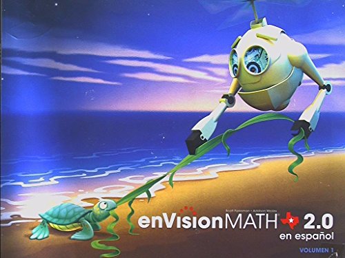 Pearson Texas, enVision MATH 2.0, En EspaÃ±ol, Grado K, Volumen 1, Temas 1-8, 99780328767076, 0328767077