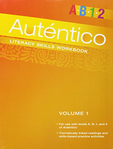 Book Cover Autentico 2018 Literacy Skills Workbook Volume 1 Grade 6/12