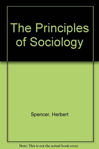 Principles of Sociology