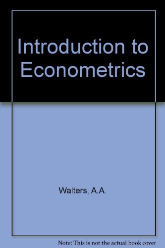 Introduction to Econometrics